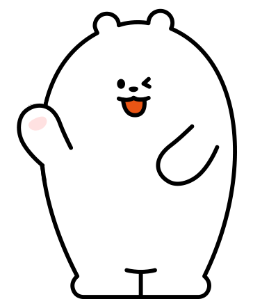 인사하는 잡다곰돌이